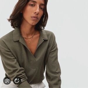 Everlane Cashmere Polo